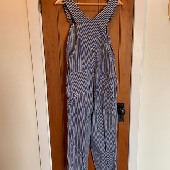 Vintage Hickory Stripe Smiths Overalls 28" W - Picture 5 of 5